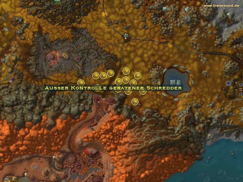 Außer Kontrolle geratener Schredder (Runaway Shredder) Monster WoW World of Warcraft 