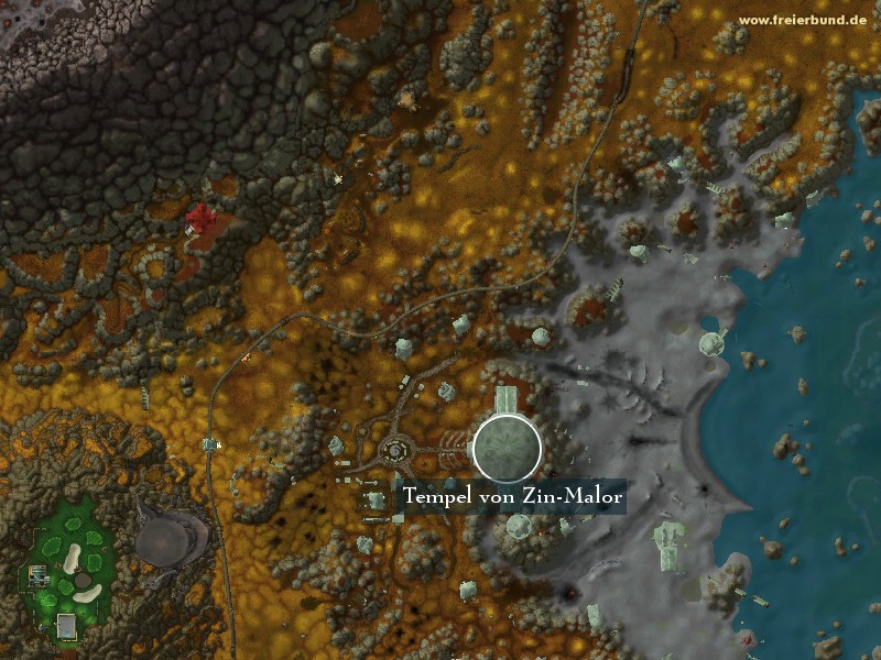Tempel von Zin-Malor (Temple of Zin-Malor) Landmark WoW World of Warcraft 