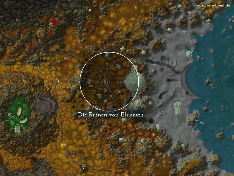 Die Ruinen von Eldarath (Ruins of Eldarath) Landmark WoW World of Warcraft 