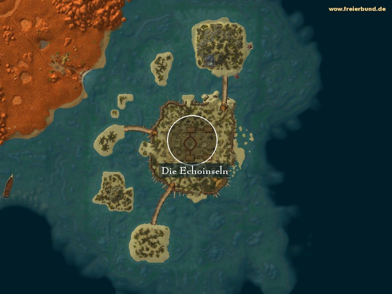 Die Echoinseln (Echo Isles) Landmark WoW World of Warcraft 