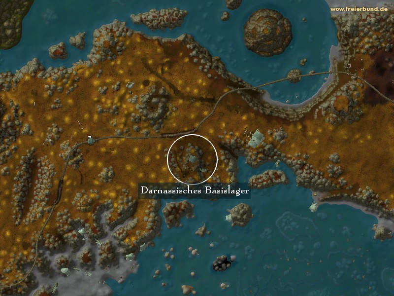 Darnassisches Basislager (Darnassian Base Camp) Landmark WoW World of Warcraft 