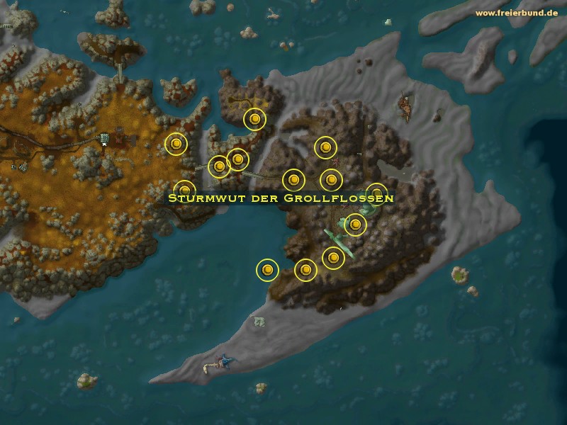 Sturmwut der Grollflossen (Spitelash Stormfury) Monster WoW World of Warcraft 