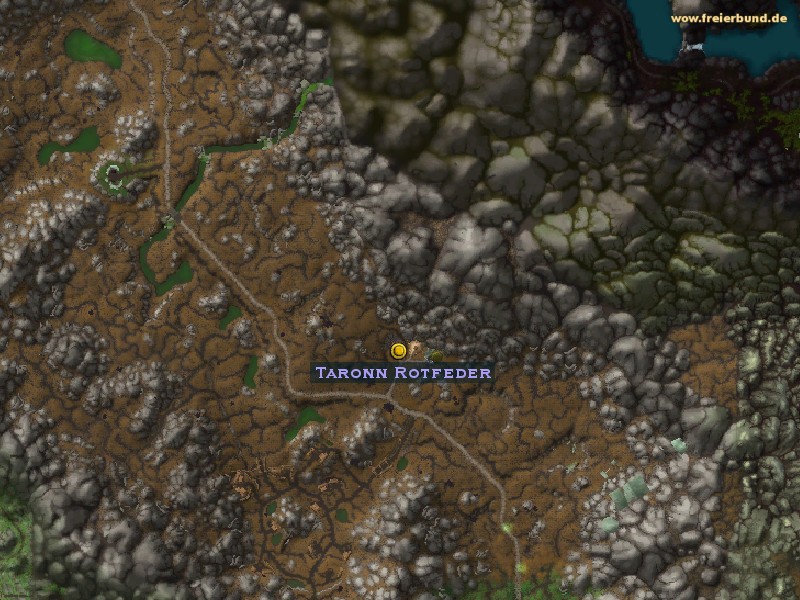 Taronn Rotfeder (Taronn Redfeather) Quest NSC WoW World of Warcraft 