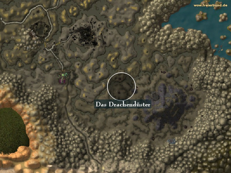 Das Drachendüster (The Dragonmurk) Landmark WoW World of Warcraft 