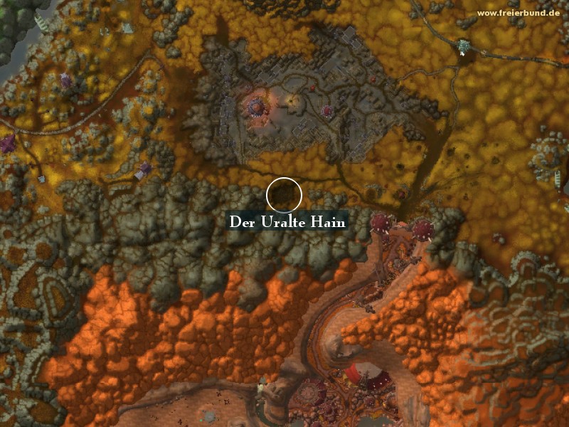 Der Uralte Hain (The Ancient Grove) Landmark WoW World of Warcraft 