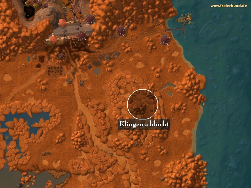 Klingenschlucht (Razorwind Canyon) Landmark WoW World of Warcraft 