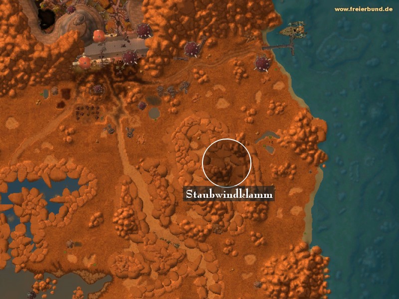 Staubwindklamm (Drygulch Ravine) Landmark WoW World of Warcraft 