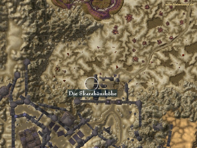 Die Skarabäushöhe (The Scarab Dais) Landmark WoW World of Warcraft 