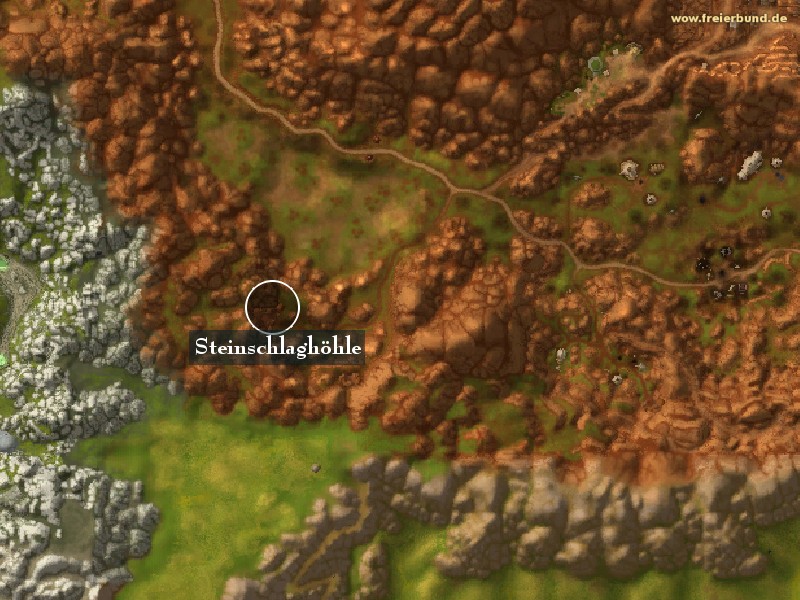 Steinschlaghöhle (Boulderslide Cavern) Landmark WoW World of Warcraft 
