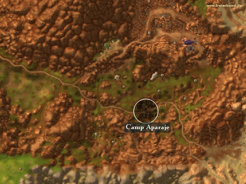 Camp Aparaje (Camp Aparaje) Landmark WoW World of Warcraft 
