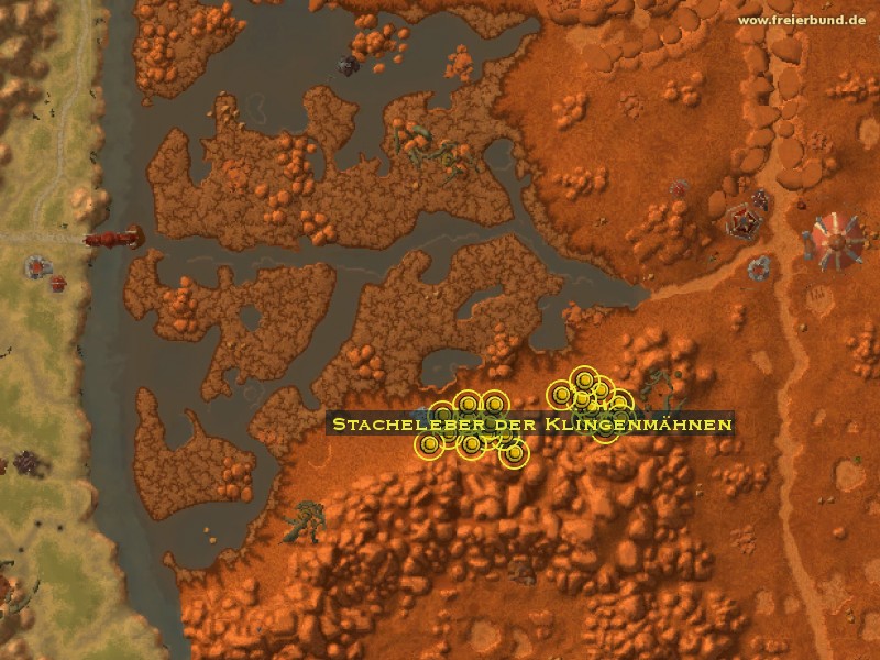 Stacheleber der Klingenmähnen (Razormane Quilboar) Monster WoW World of Warcraft 