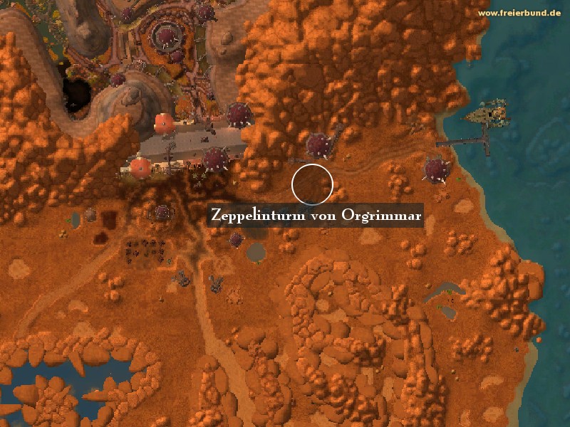 Zeppelinturm von Orgrimmar (Orgrimmar Zeppelin Tower) Landmark WoW World of Warcraft 