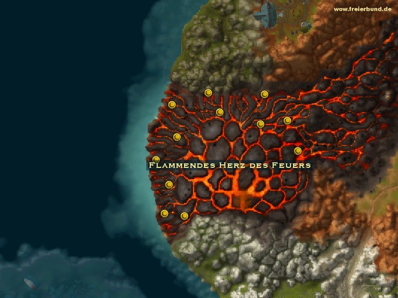 Flammendes Herz des Feuers (Blazing Heart of Fire) Quest-Gegenstand WoW World of Warcraft 