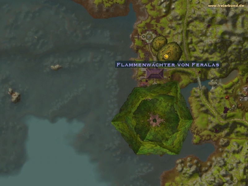 Flammenwächter von Feralas (Feralas Flame Warden) Quest NSC WoW World of Warcraft 