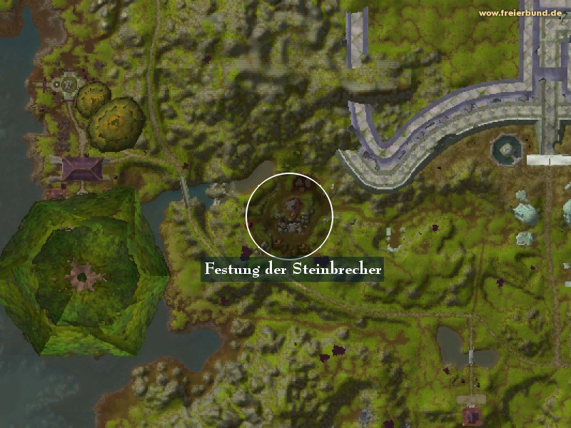 Festung der Steinbrecher (Stonemaul Hold) Landmark WoW World of Warcraft 