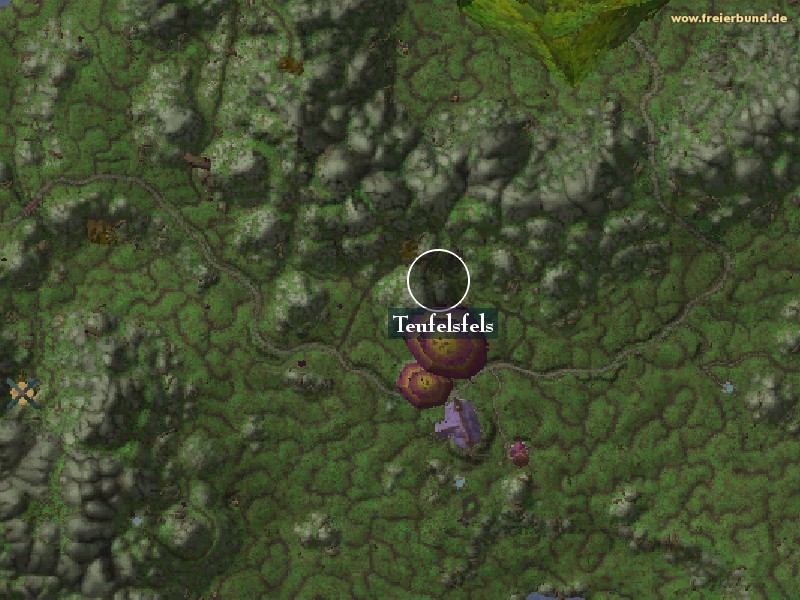Teufelsfels (Fel Rock) Landmark WoW World of Warcraft 