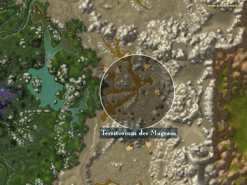 Territorium der Magram (Magram Territory) Landmark WoW World of Warcraft 