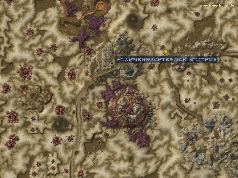 Flammenwächter von Silithus (Silithus Flame Warden) Quest NSC WoW World of Warcraft 