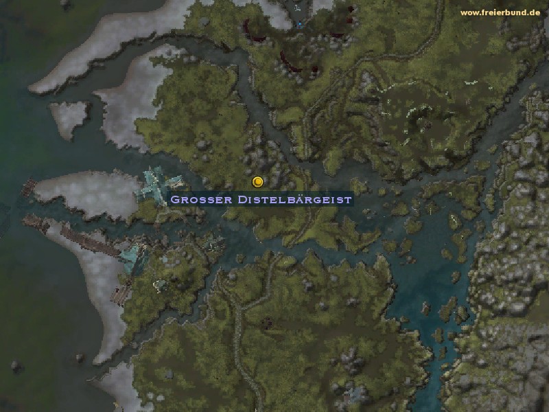 Großer Distelbärgeist (Great Thistle Bear Spirit) Quest NSC WoW World of Warcraft 