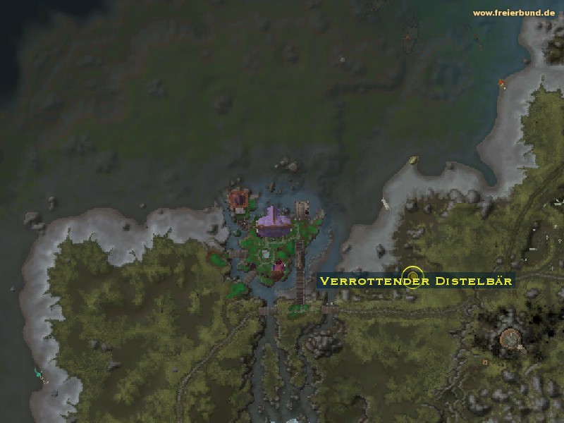 Verrottender Distelbär (Decomposing Thistle Bear) Monster WoW World of Warcraft 