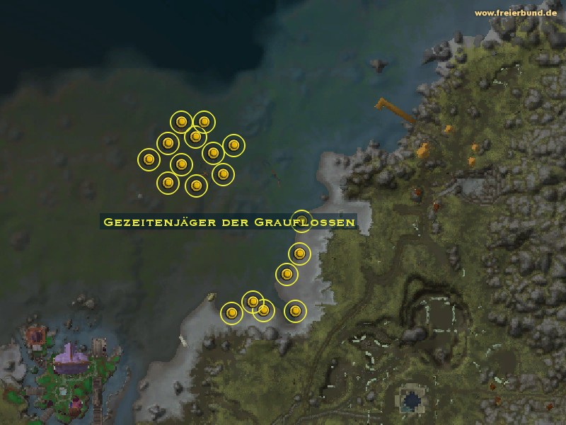 Gezeitenjäger der Grauflossen (Greymist Tidehunter) Monster WoW World of Warcraft 