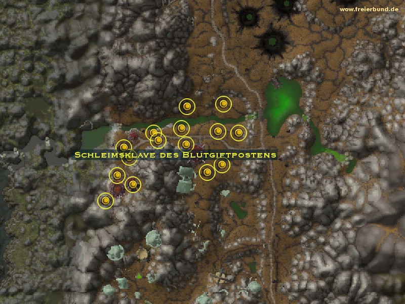 Schleimsklave des Blutgiftpostens (Bloodvenom Slimeslave) Monster WoW World of Warcraft 