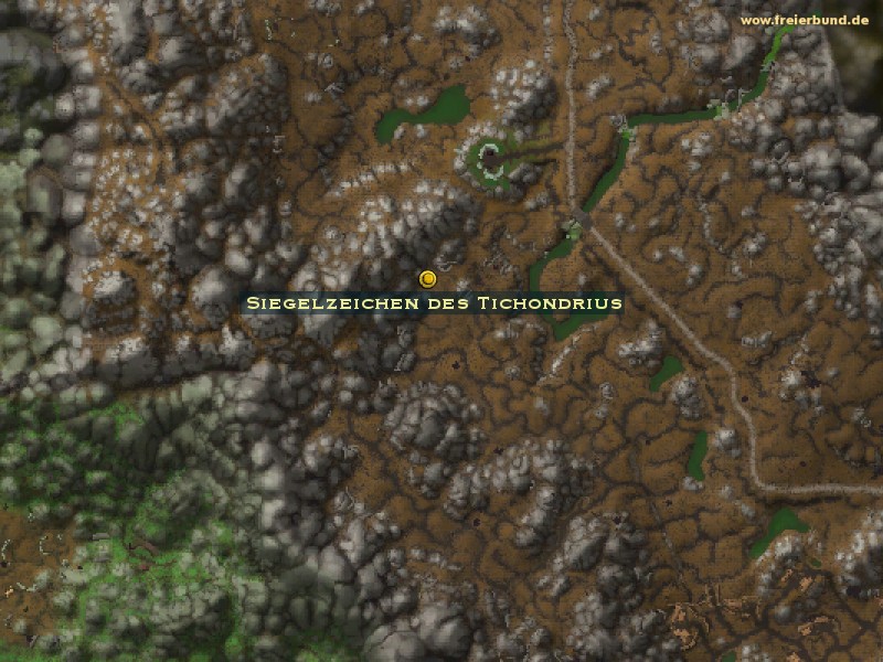 Siegelzeichen des Tichondrius (Sigil of Tichondrius) Quest-Gegenstand WoW World of Warcraft 