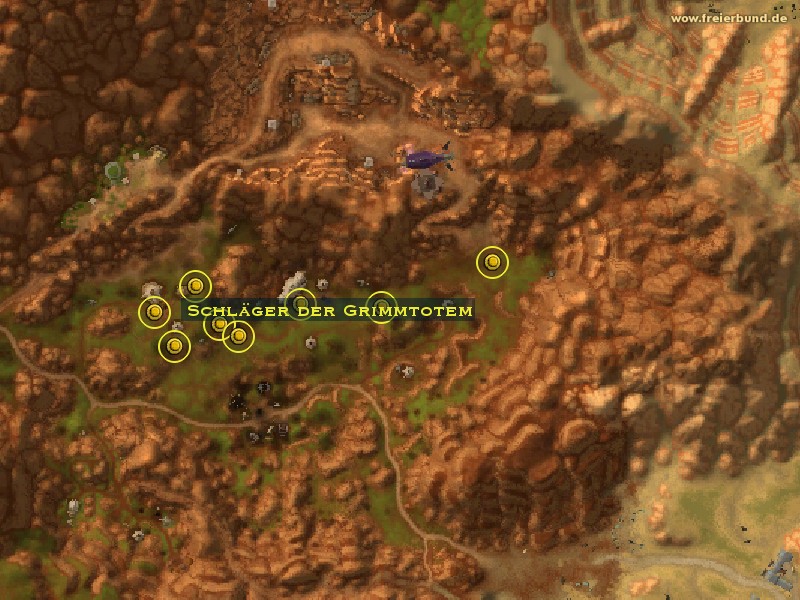 Schläger der Grimmtotem (Grimtotem Brute) Monster WoW World of Warcraft 
