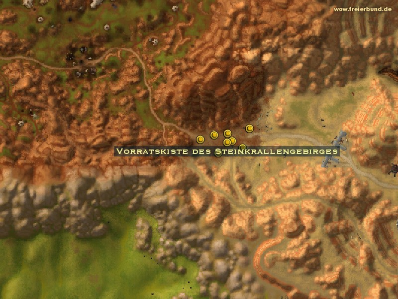 Vorratskiste des Steinkrallengebirges (Stonetalon Supplies) Quest-Gegenstand WoW World of Warcraft 