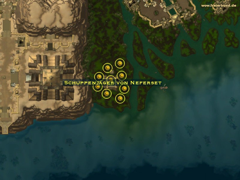 Schuppenjäger von Neferset (Neferset Scalehunter) Monster WoW World of Warcraft 