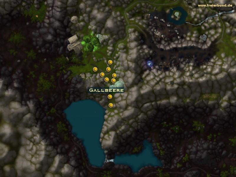 Gallbeere (Bileberry) Quest-Gegenstand WoW World of Warcraft 