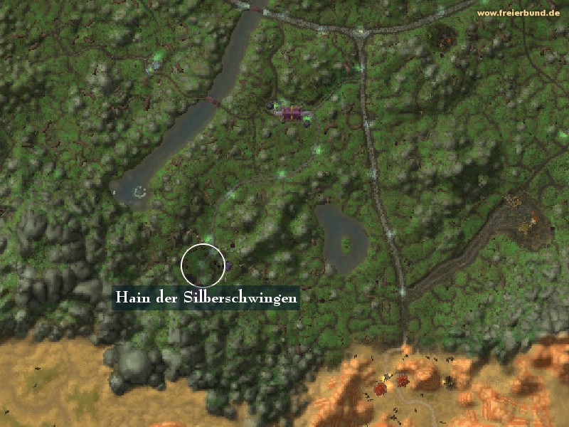 Hain der Silberschwingen (Silverwing Grove) Landmark WoW World of Warcraft 