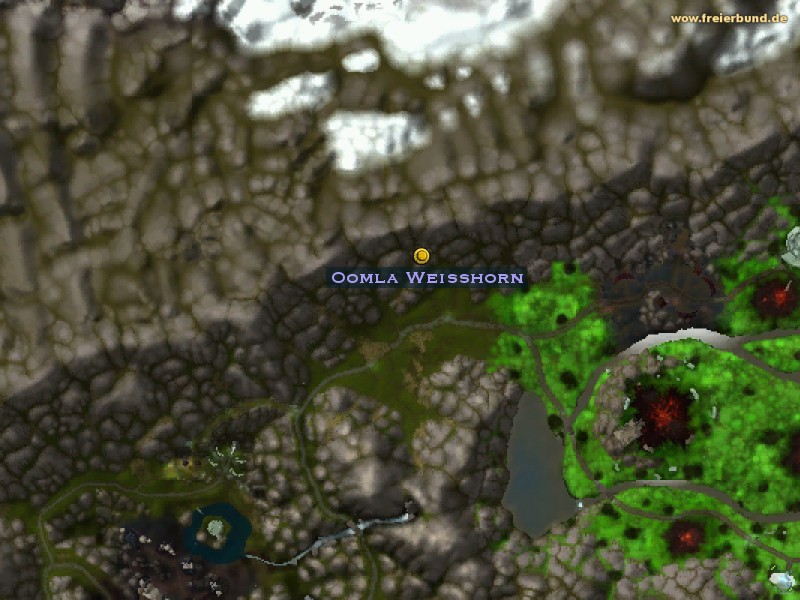 Oomla Weißhorn (Oomla Whitehorn) Quest NSC WoW World of Warcraft 