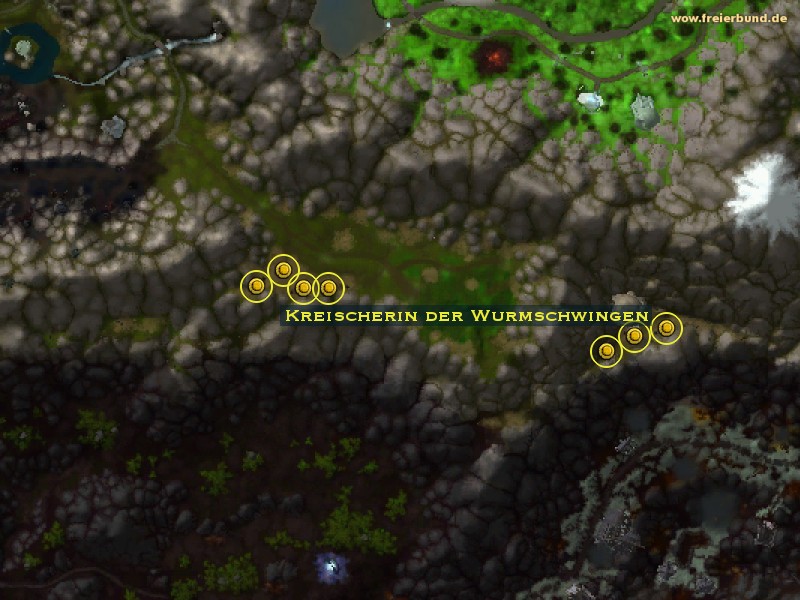 Kreischerin der Wurmschwingen (Wormwing Screecher) Monster WoW World of Warcraft 
