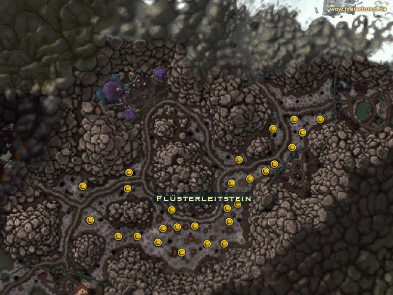 Flüsterleitstein (Darkwhisper Lodestone) Quest-Gegenstand WoW World of Warcraft 