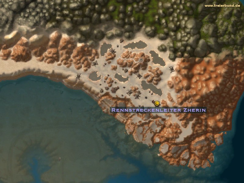 Rennstreckenleiter Zherin (Trackmaster Zherin) Quest NSC WoW World of Warcraft 