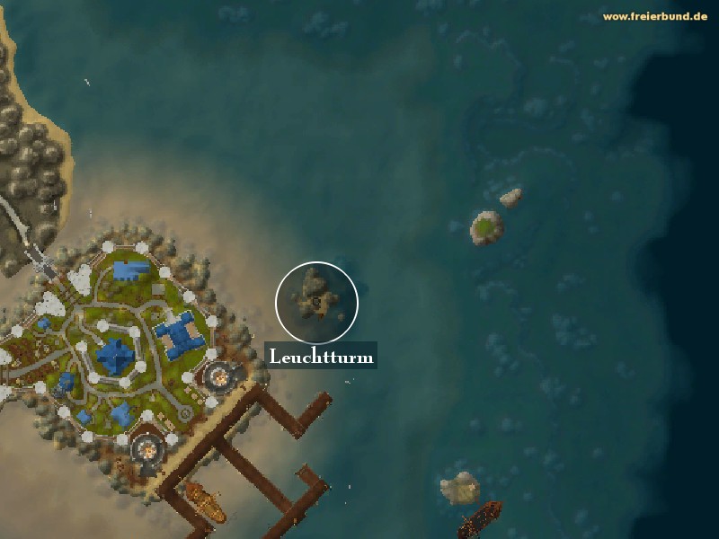 Leuchtturm (Lighthouse) Landmark WoW World of Warcraft 