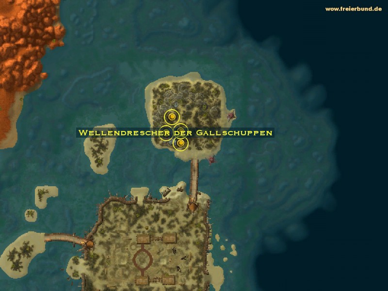 Wellendrescher der Gallschuppen (Spitescale Wavethrasher) Monster WoW World of Warcraft 