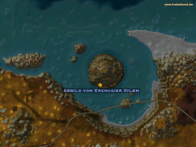 Abbild von Erzmagier Xylem (Image of Archmage Xylem) Quest NSC WoW World of Warcraft 