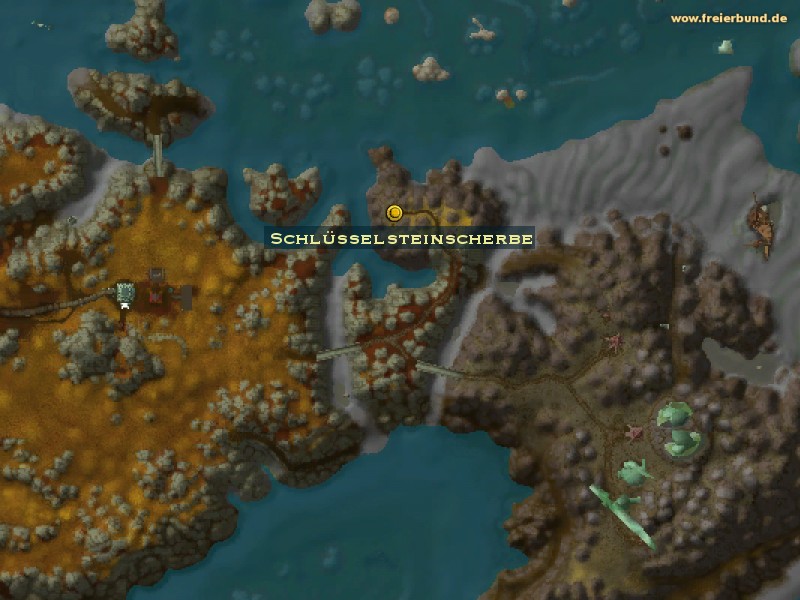 Schlüsselsteinscherbe (Keystone Shard) Quest-Gegenstand WoW World of Warcraft 