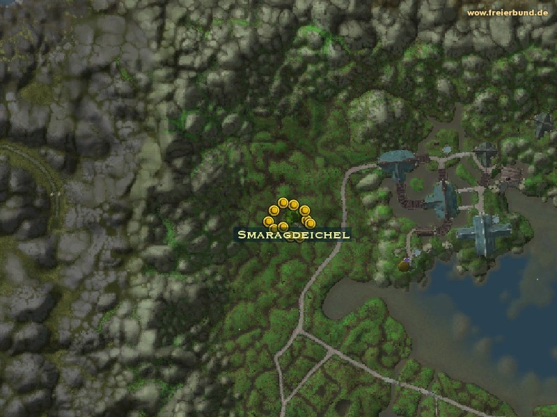 Smaragdeichel (Emerald Acorn) Quest-Gegenstand WoW World of Warcraft 