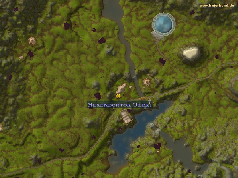 Hexendoktor Uzer'i (Witch Doctor Uzer'i) Quest NSC WoW World of Warcraft 