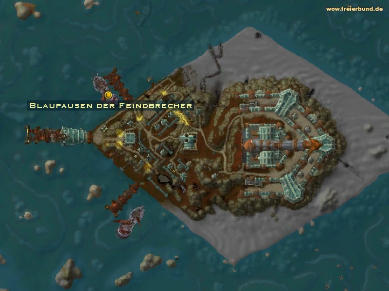 Blaupausen der Feindbrecher (Foebreaker Blueprints) Quest-Gegenstand WoW World of Warcraft 