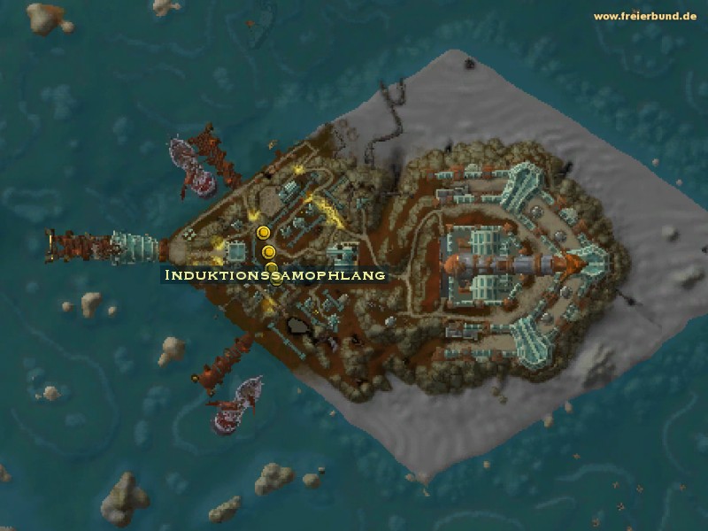 Induktionssamophlang (Induction Samophlange) Quest-Gegenstand WoW World of Warcraft 