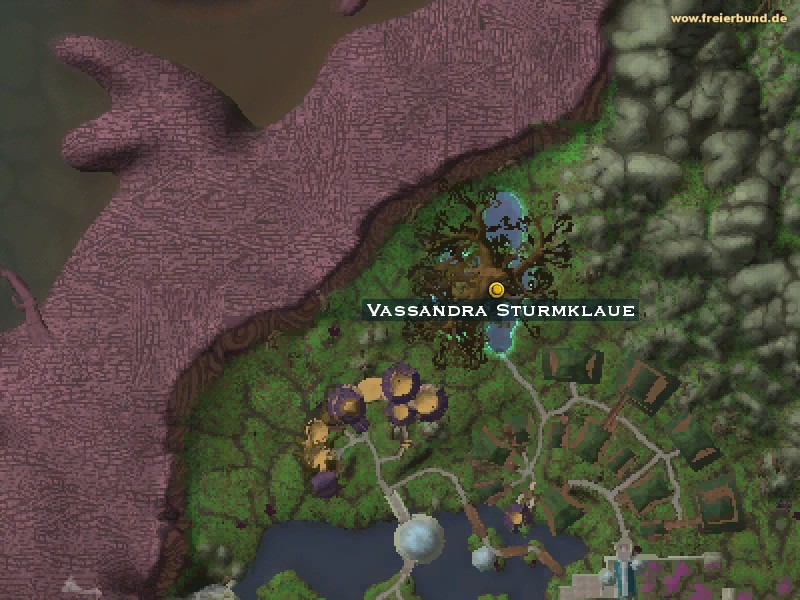 Vassandra Sturmklaue (Vassandra Stormclaw) Trainer WoW World of Warcraft 