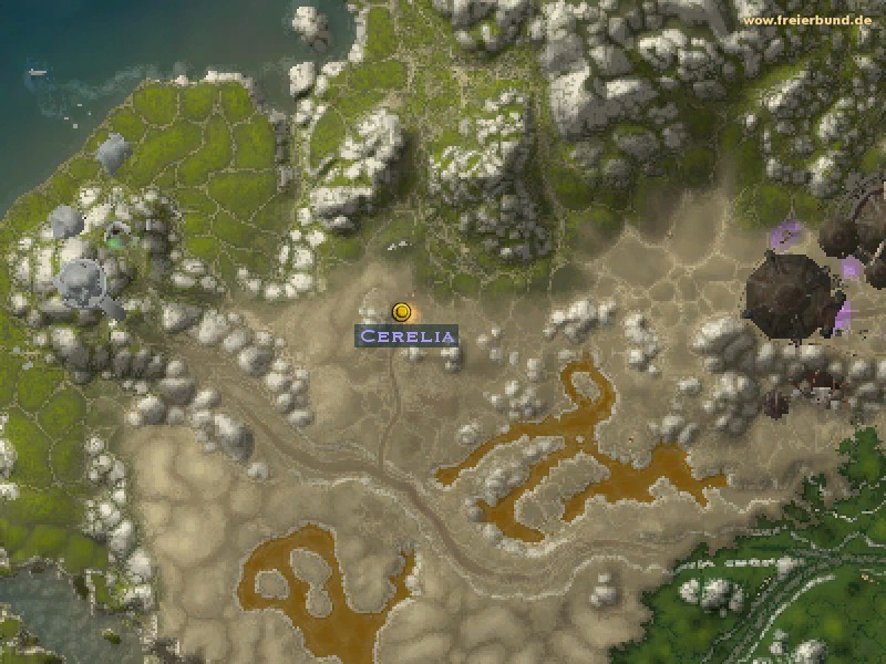 Cerelia (Cerelia) Quest NSC WoW World of Warcraft 