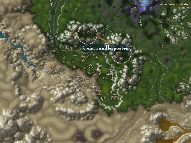 Geistwandlerposten (Ghost Walker Post) Landmark WoW World of Warcraft 