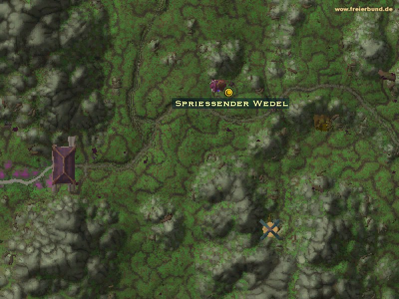 Sprießender Wedel (Sprouted Frond) Quest-Gegenstand WoW World of Warcraft 