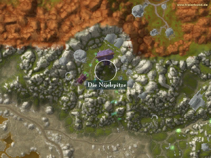 Die Nijelspitze (Njiel's Point) Landmark WoW World of Warcraft 