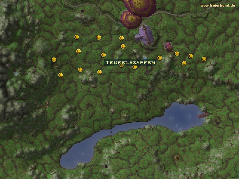 Teufelszapfen (Fel Cone) Quest-Gegenstand WoW World of Warcraft 